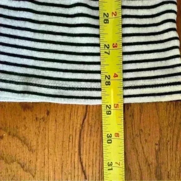 dELiA*s women’s mini dress striped black and white stretchy fit size Small - Picture 10 of 11